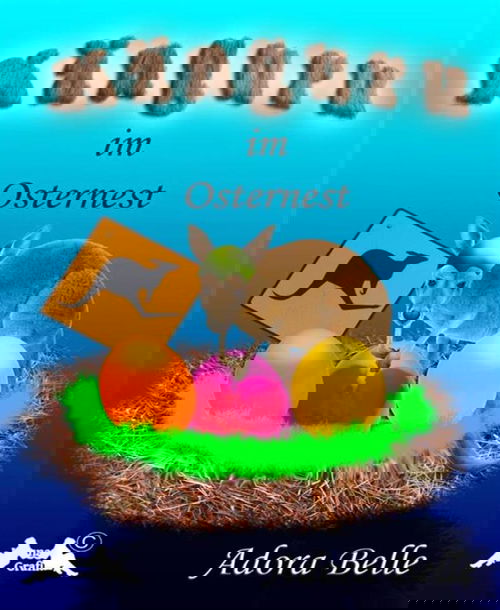 Känguru im Osternest