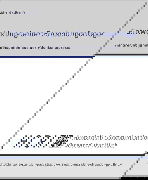 Entwicklung einer Forschungsfrage