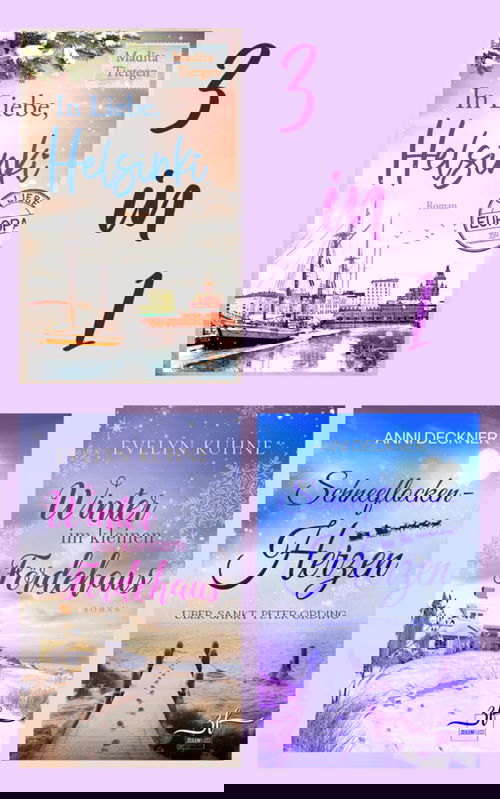 Winter im kleinen Fördehaus, Schneeflockenherzen über Sankt Peter-Ording & In Liebe, Helsinki (Nur bei uns!)