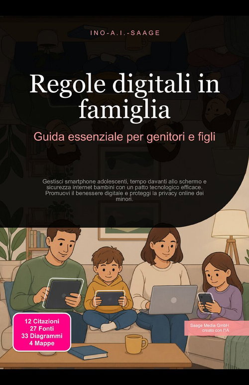Regole digitali in famiglia: Guida essenziale per genitori e figli