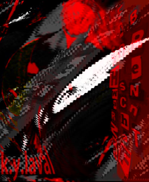 Ein schwarzes Schaf brennt