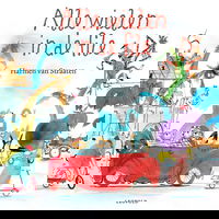 Alle wielen in de file