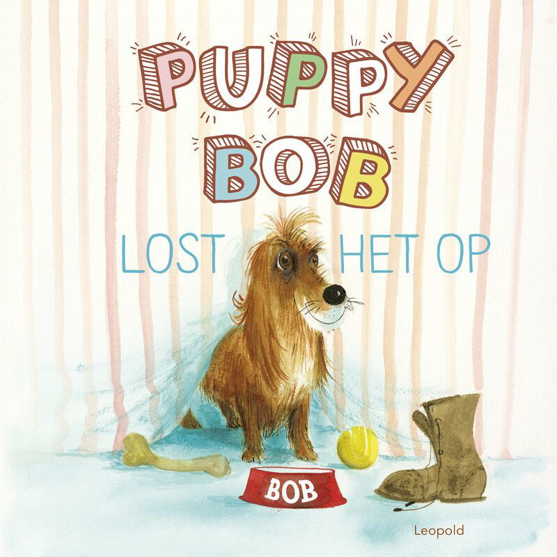 Puppy Bob lost het op