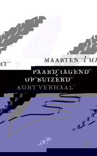 Paard jagend op buizerd