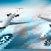 Witte ruis voor het slapen van privéjet | Vliegtuiggeluid (8 uur)