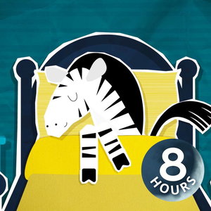 Witte ruis voor baby's | Slaapgeluiden om een huilende baby te kalmeren (8 uur)