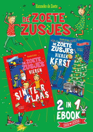 De Zoete Zusjes vieren Sinterklaas & Kerst omkeerboek