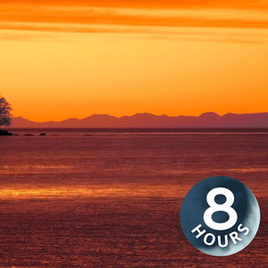 Vredige oceaangeluiden voor het slapen, studeren, meditatie | Witte ruis (8 uur)
