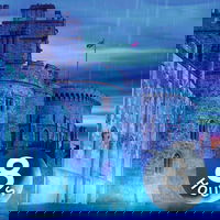 Regengeluid voor slapen | Witte ruis van kasteel in regenstorm (8 uur) | Val in slaap en blijf doorslapen