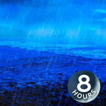 Regen- en oceaangeluiden | Slapen, studeren, concentreren, ontspannen (8 uur)
