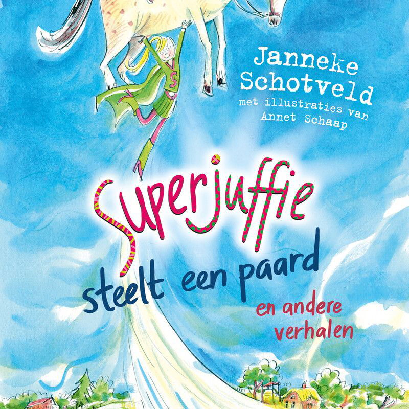 Superjuffie steelt een paard