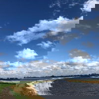 wandeling over de dijk