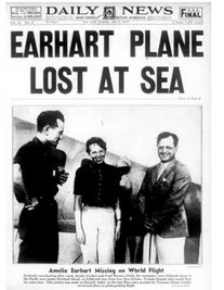 true crime Feitje van de dag: Amelia Earhart: spion?