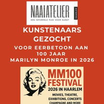 Kunstenaars gezocht voor het Marilyn Monroe Festival 2026