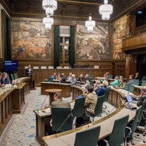 Vastberaden in de raad