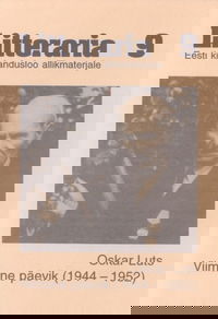 "Litteraria" sari. Viimane päevik, 1944-1952