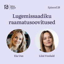 Liisi Voolaidi raamatusoovitused. Raamaturännak. Osa 28 [Podcast]