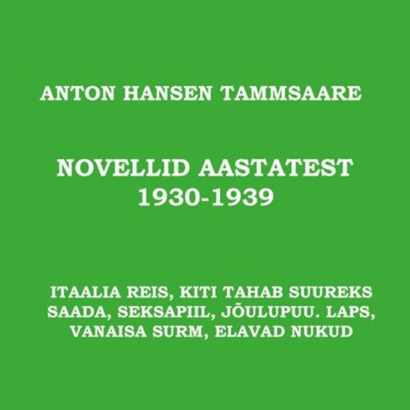Novellid aastatest 1930-1939